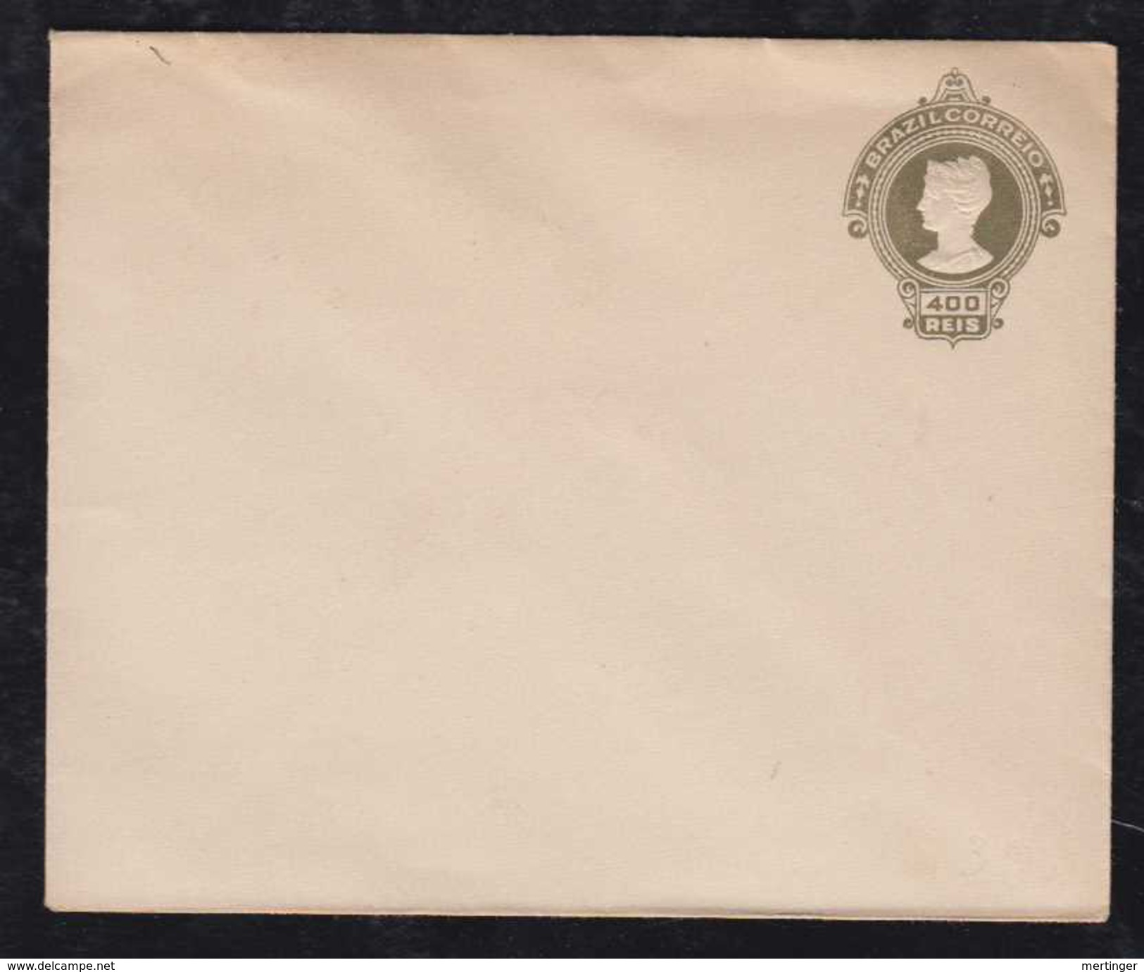 Brazil Brasil 1907 EN 66 Stationery Envelope 400R MNH - Postal Stationery