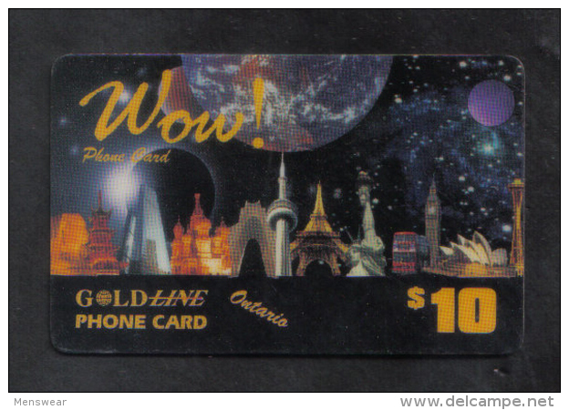 CANADA - (  GOLD LANE  $10 )   PHONECARD 1990s - Kanada