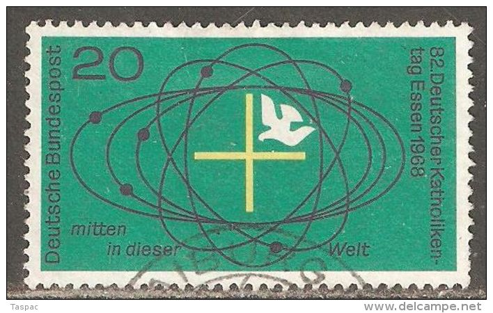 West Germany 1968 Mi# 568 Used - Universe - Europe