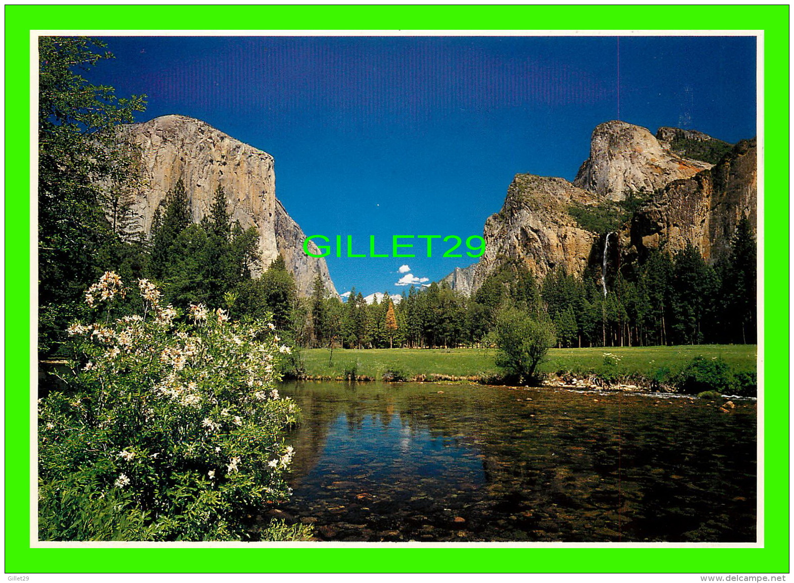 YOSEMITE, CA - EL CAPITAN, BRIDAL VEIL FALLS &amp; THE MERCED RIVER - PHOTOGRAPHER, JOHN WAYMAN - - Yosemite