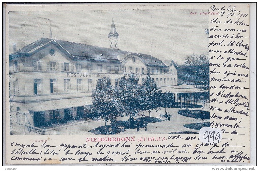 NIEDERBRONN--KURHAUS - Niederbronn Les Bains