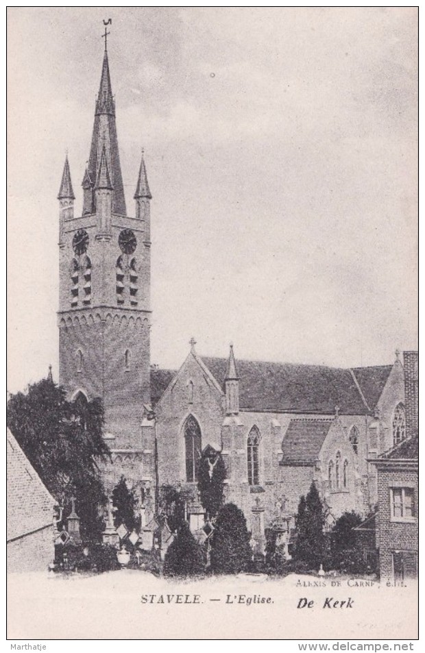 Stavele - L´Eglise - De Kerk - Alveringem