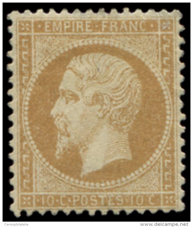 21   10c. Bistre, * Gomme Non Originale, Bon Centrage, Frais Et TB - Autres & Non Classés