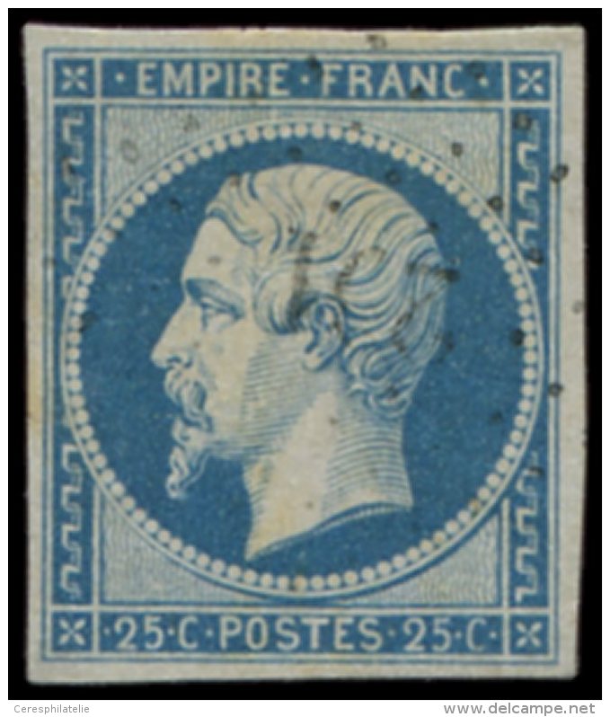 15   25c. Bleu, Obl. PC Léger, TTB - Autres & Non Classés