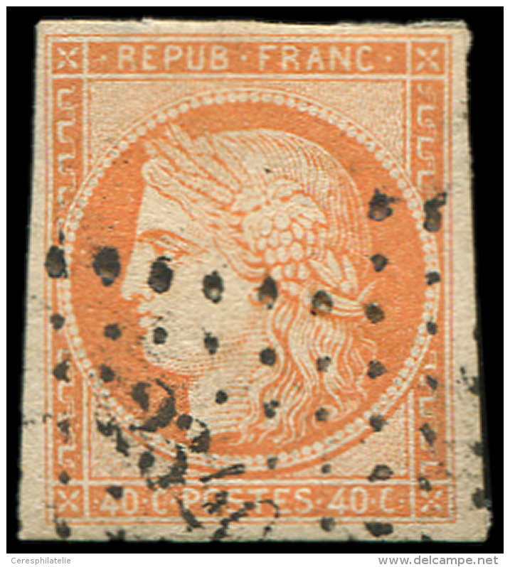 5    40c. Orange, Oblitéré PC 2340 Sur Fragment, TB - Autres & Non Classés