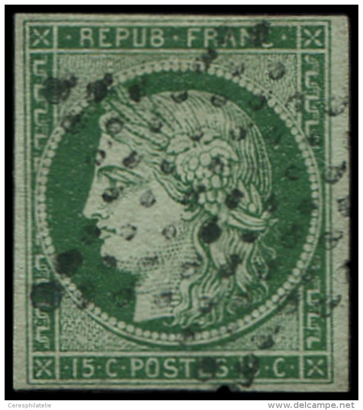 2    15c. Vert, Obl. ETOILE, TB. Br - Other & Unclassified