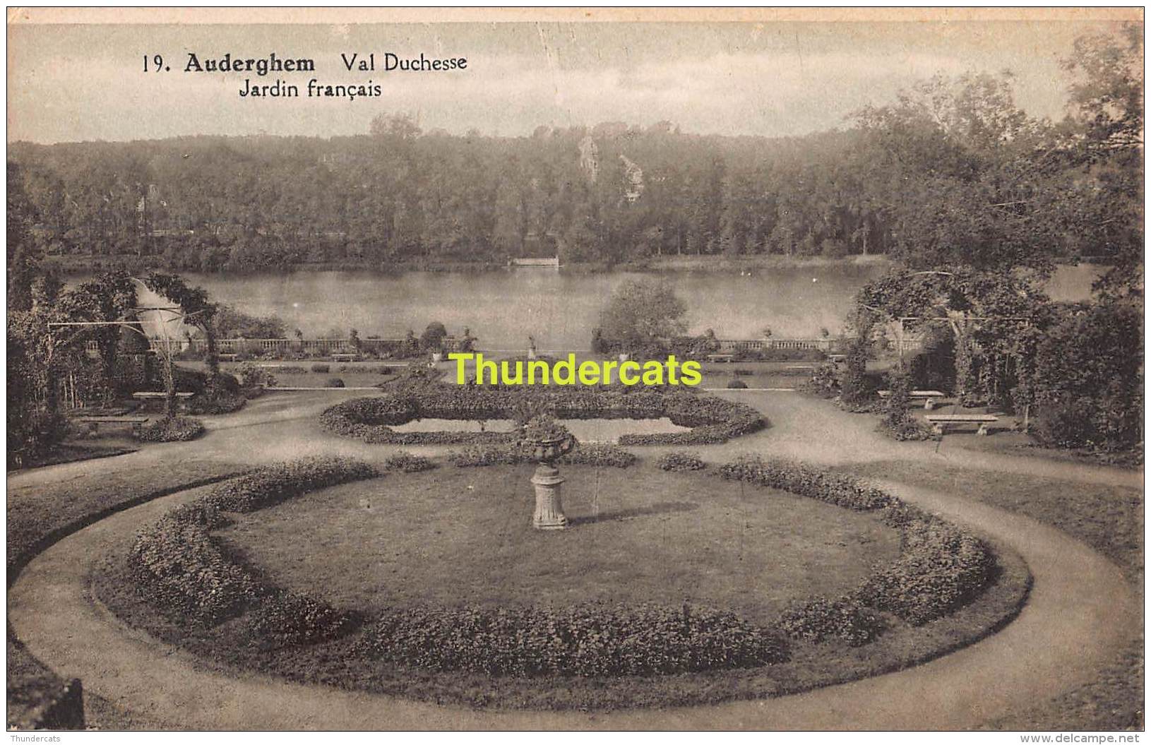 CPA  AUDERGHEM VAL DUCHESSE JARDIN FRANCAIS - Oudergem - Auderghem