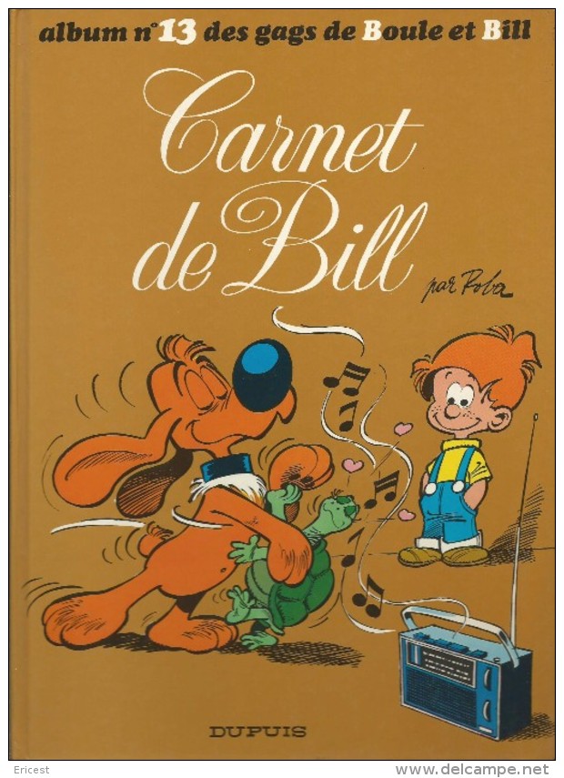 (-) BD ALBUM N°13 DES GAGS DE BOULE ET BILL - Boule Et Bill