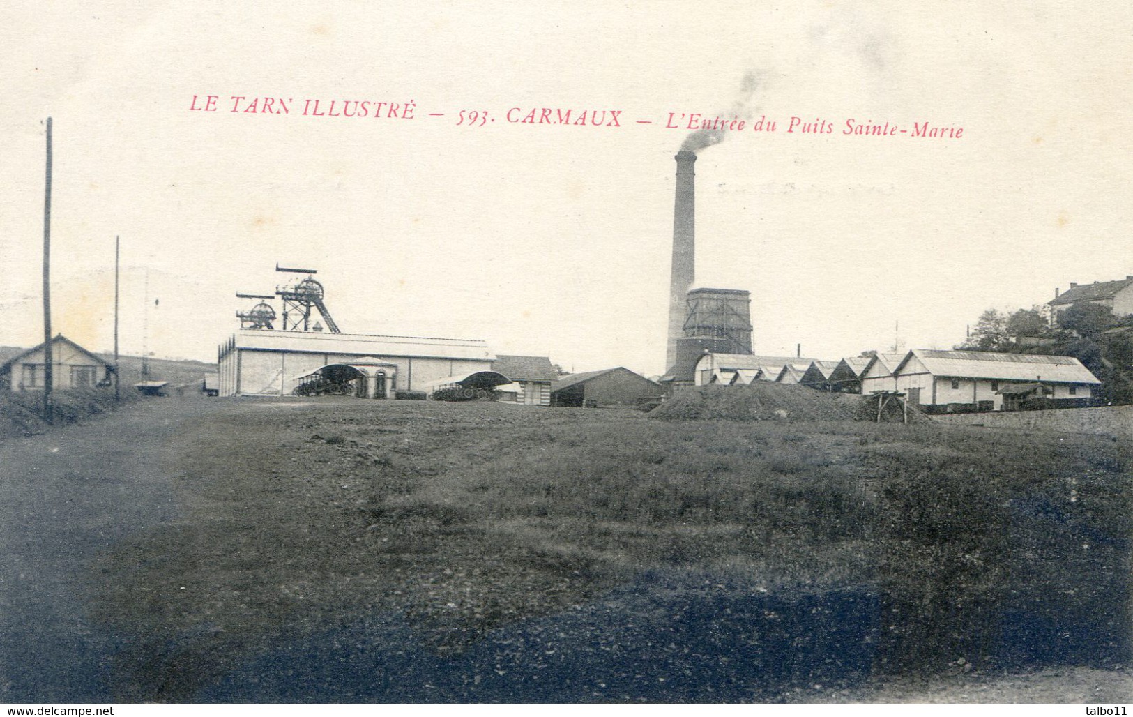 Tarn  - Carmaux -  L'entrée Du Puits Sainte Marie - Carmaux