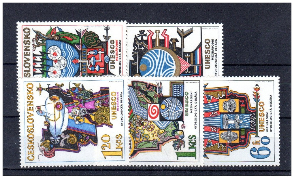 1974 UNESCO Y  2040 - 2044 ** - Unused Stamps