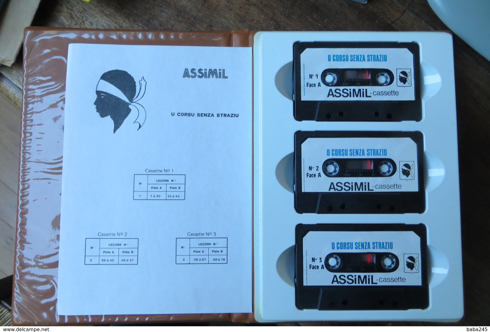 Cours De Langue Corse + Methode Assimyl 3 Cassettes - Cassettes