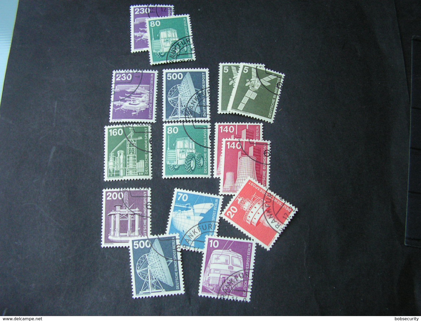 BRD Technik Lot  Bund Berlin - Lots & Kiloware (mixtures) - Max. 999 Stamps