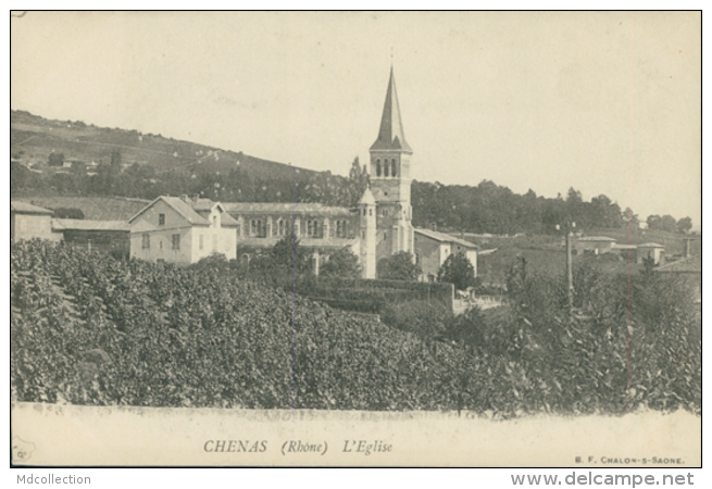 69 CHENAS / L'Eglise / - Chenas