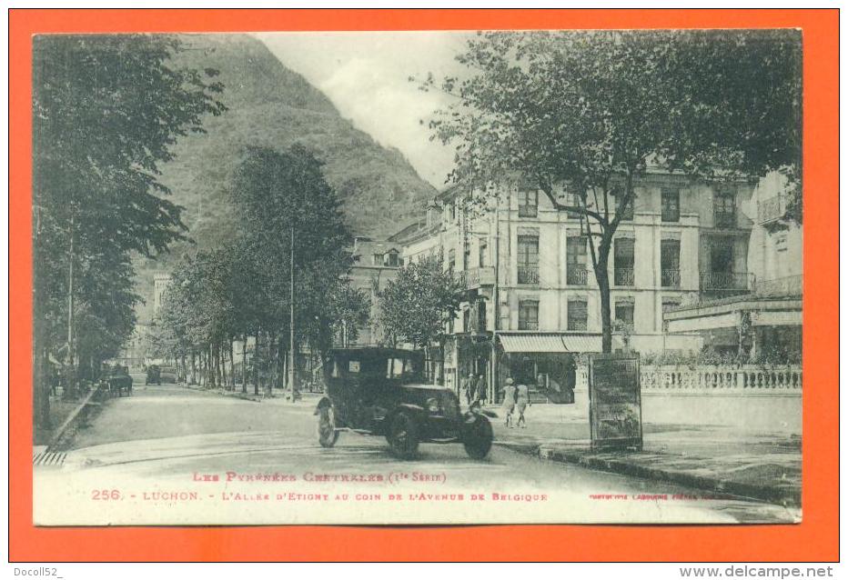 CPA 31  Luchon " L´allée D´etigny Au Coin De L´avenue De Belgique " Automobile  LJCP 10 - Luchon