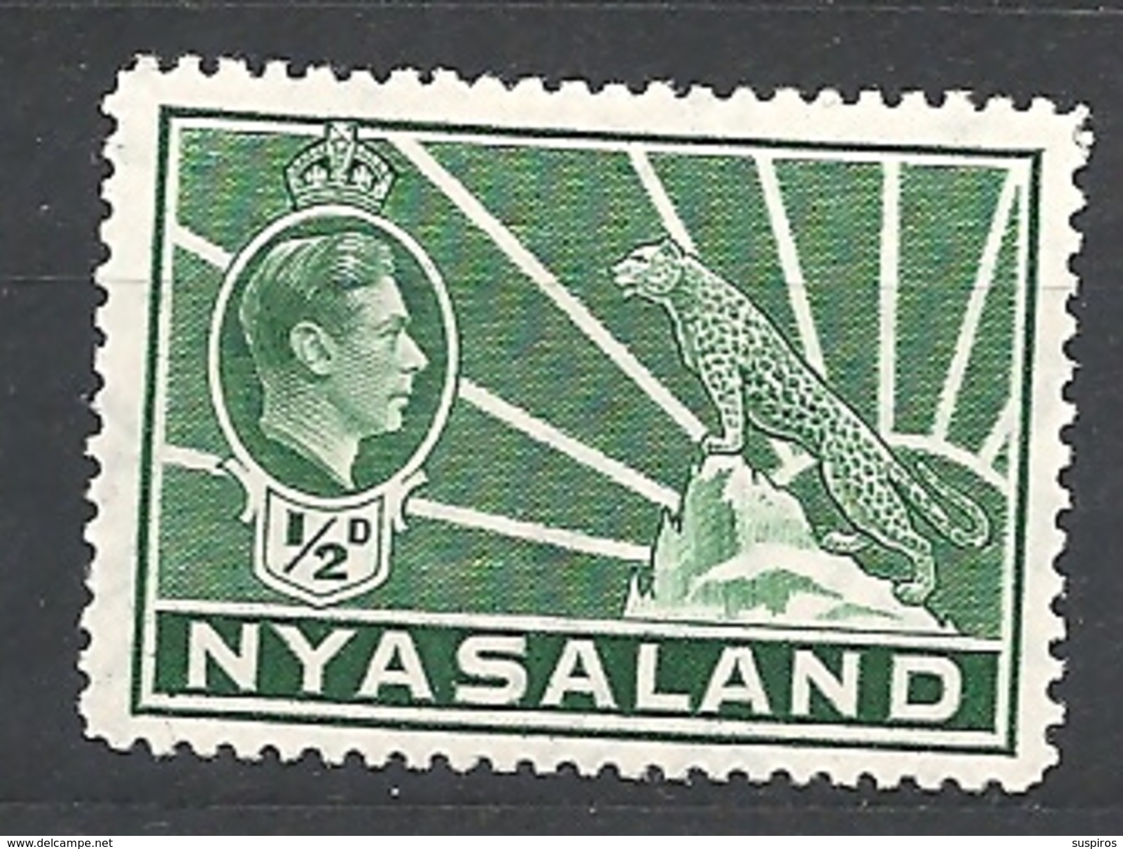 NYASSALAND     1938 King George VI  HINGED - Nyassaland (1907-1953)