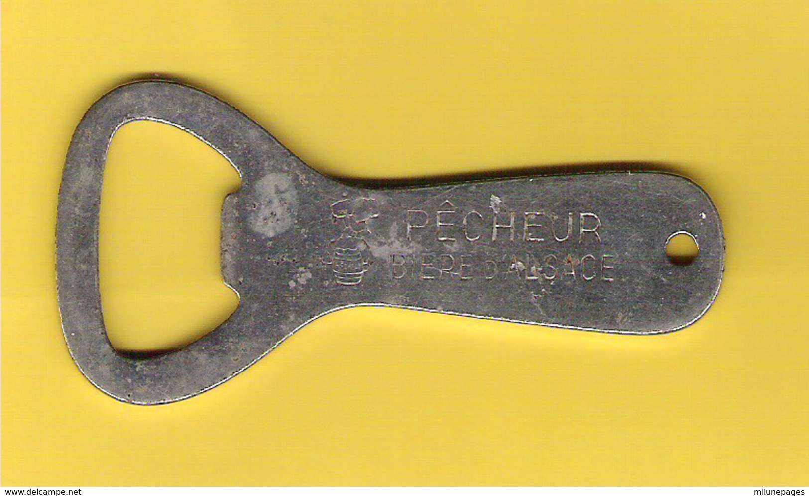 Décapsuleur Publicitaire Pêcheur Bière D'Alsace - Bottle Openers