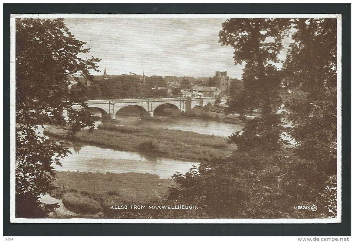 Kelso From Maxwellheugh    Obe2573 - Roxburghshire