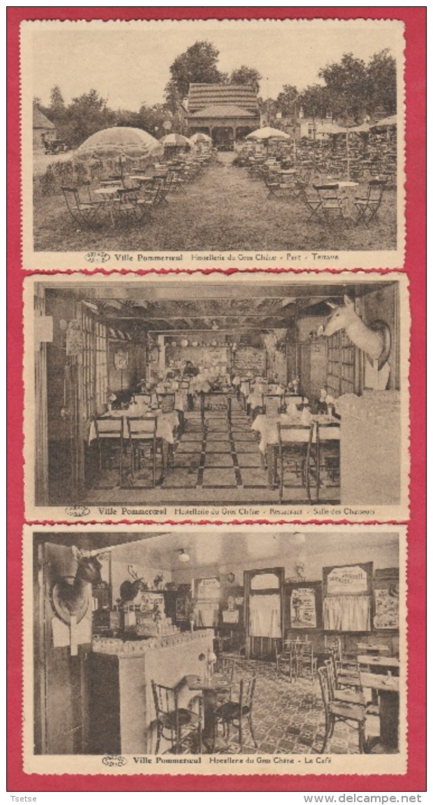 Ville-Pommerœul -  Hostellerie Du Gros Chêne - 5 Cartes Postales ( Voir Verso ) - Bernissart