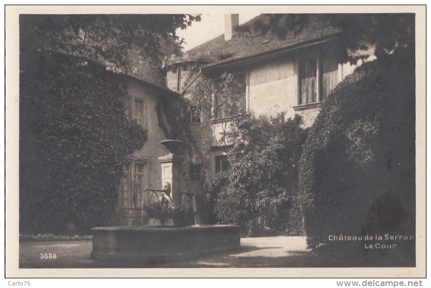 Suisse -  Château De La Sarraz - Cour - La Sarraz