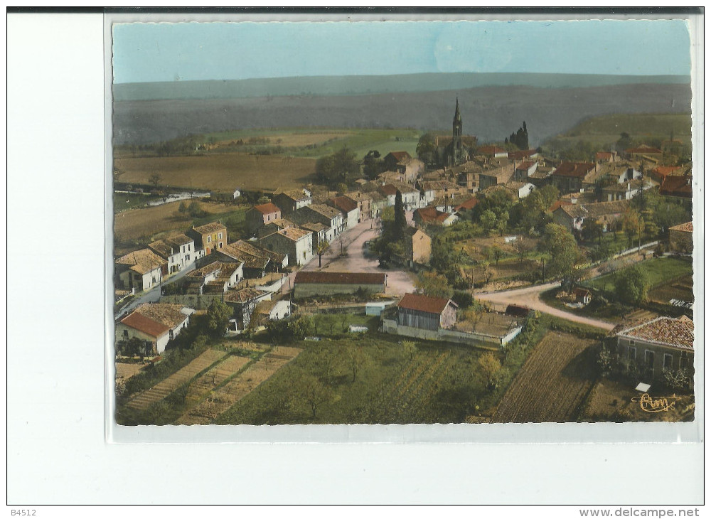 82 BOURG De VISA Vue Panoramique Aérienne - Bourg De Visa