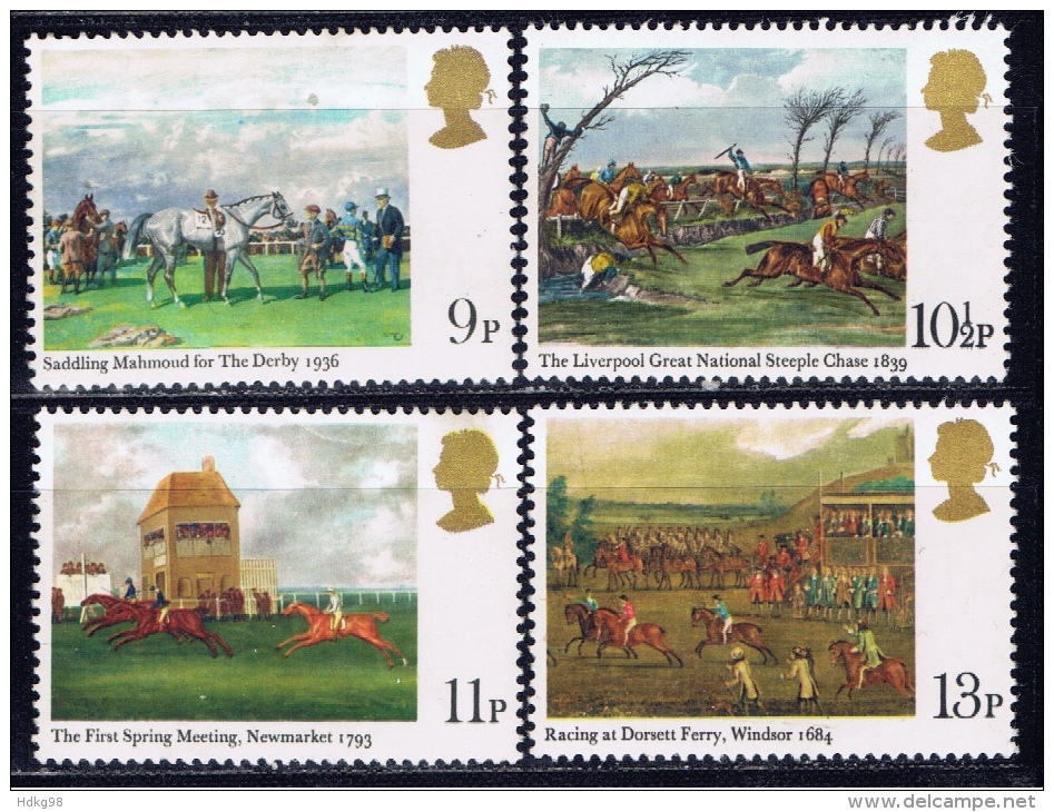 GB+ Großbritannien 1979 Mi 793-96 Mnh Derby - Unused Stamps