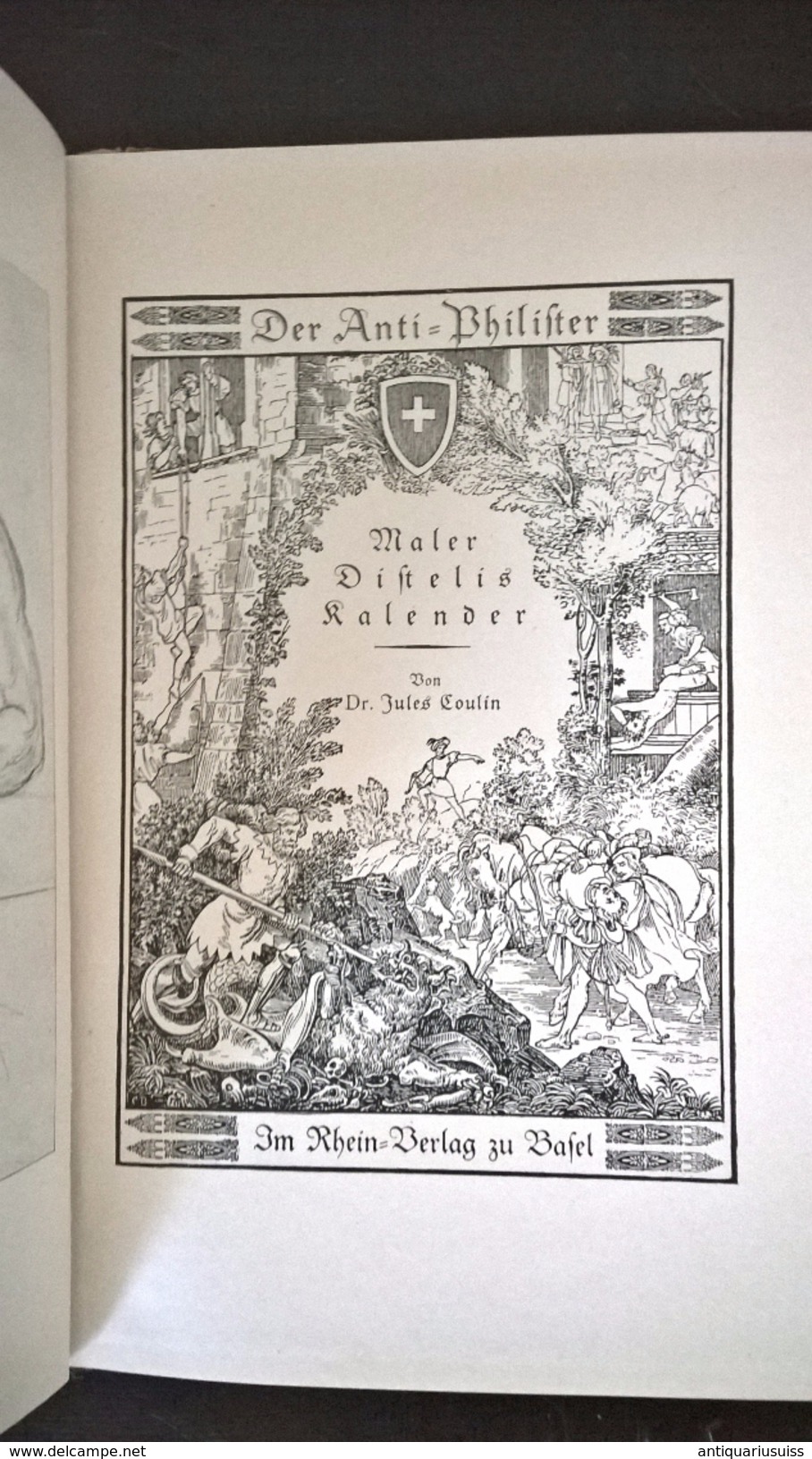 Der Anti-Philister - 1920 - Jules Coulin - Libros Antiguos Y De Colección