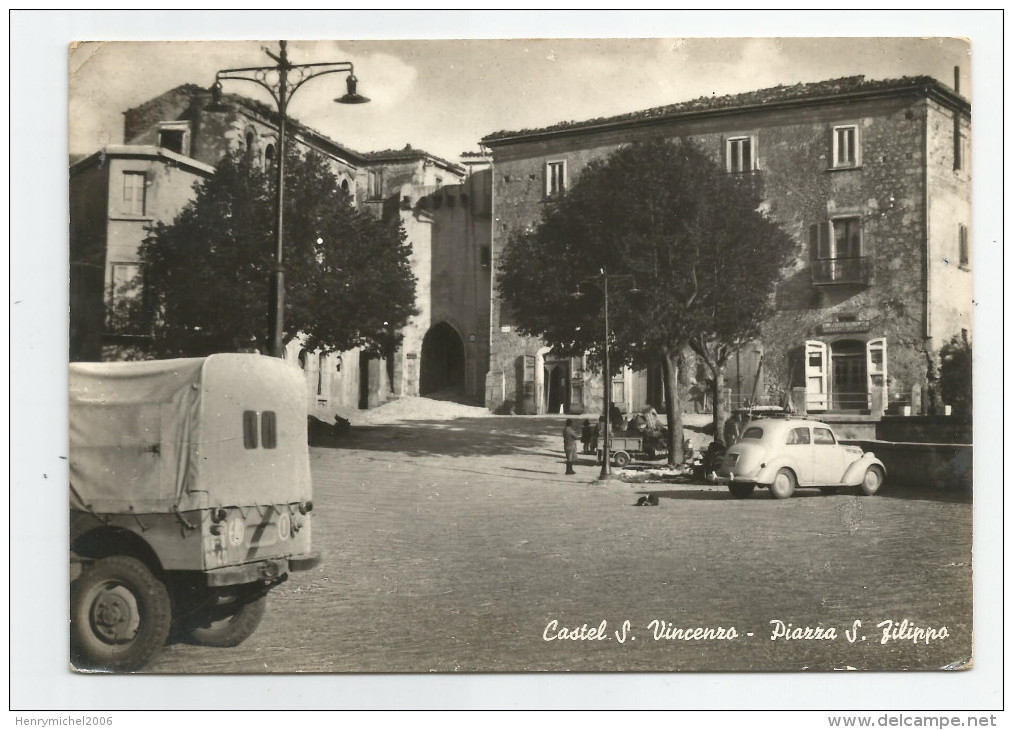 Italie - Italia - Italy - Molise - Isernia - Castel S Vincenzo Piazza S Filippo - Isernia