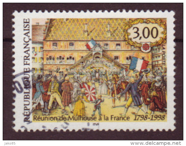 FRANCE - 1998 - YT N° 3142  - Mulhouse - Usados