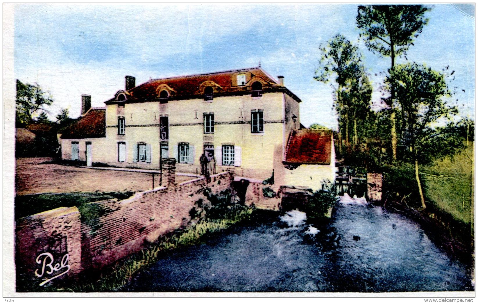 N°52640 -cpa Lamotte Beuvron -le Moulin- - Moulins à Eau