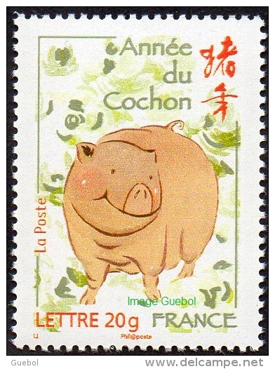 France Animaux N° 4001 ** Nouvel An Chinois : Année Du Cochon - Mammifère - Andere & Zonder Classificatie