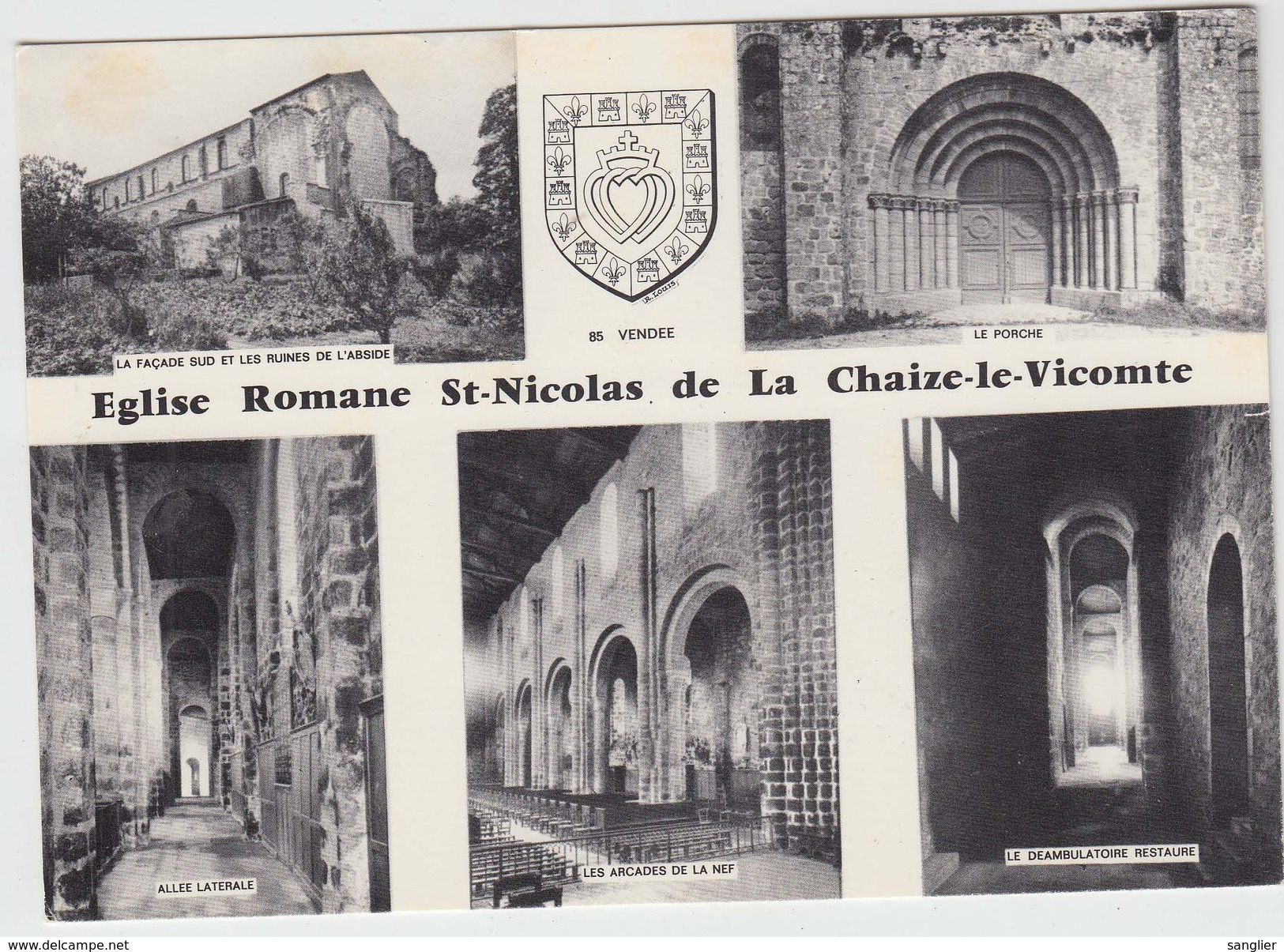 LA CHAIZE-LE-VICOMTE - EGLISE ROMANE - La Chaize Le Vicomte