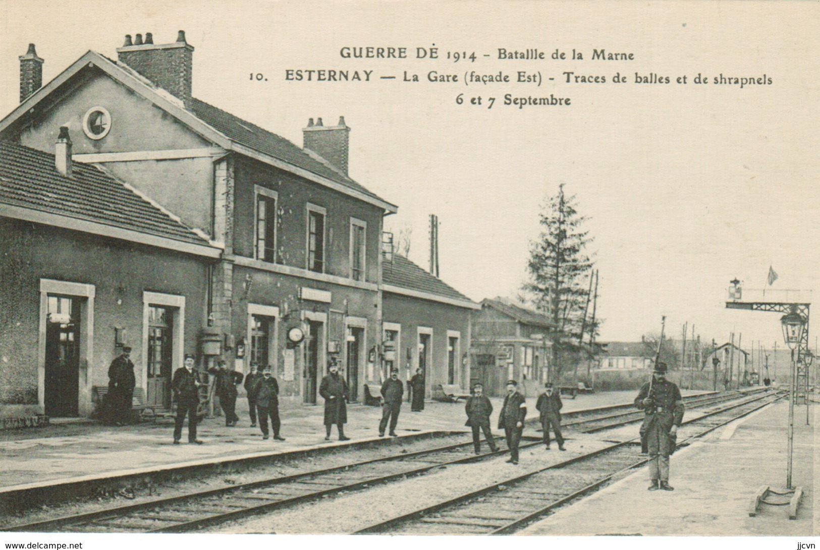 Esternay - La Gare (Façade Est) - Esternay