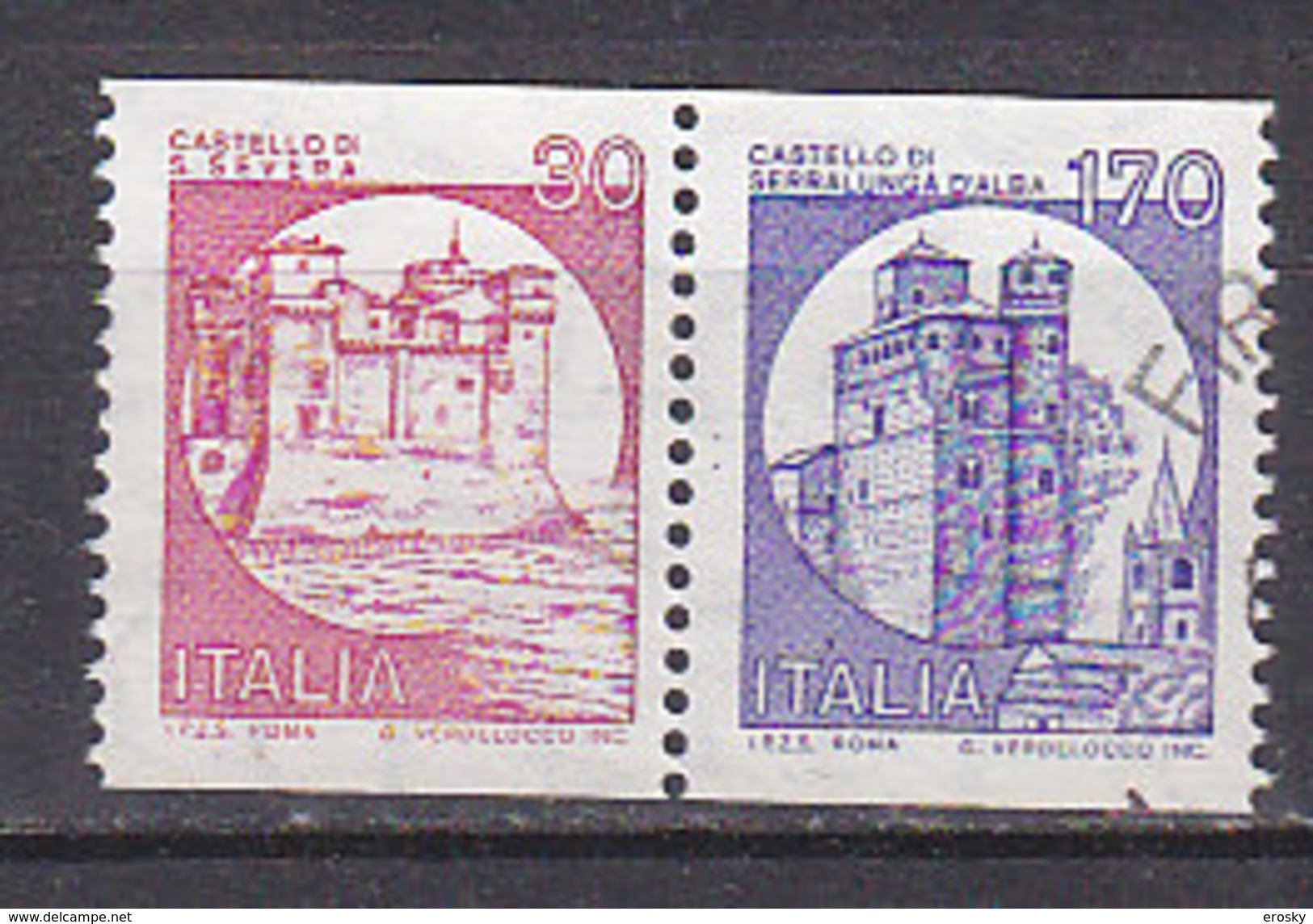 PGL DA267 - ITALIA REPUBBLICA SASSONE N°1528+1530 - 1971-80: Used