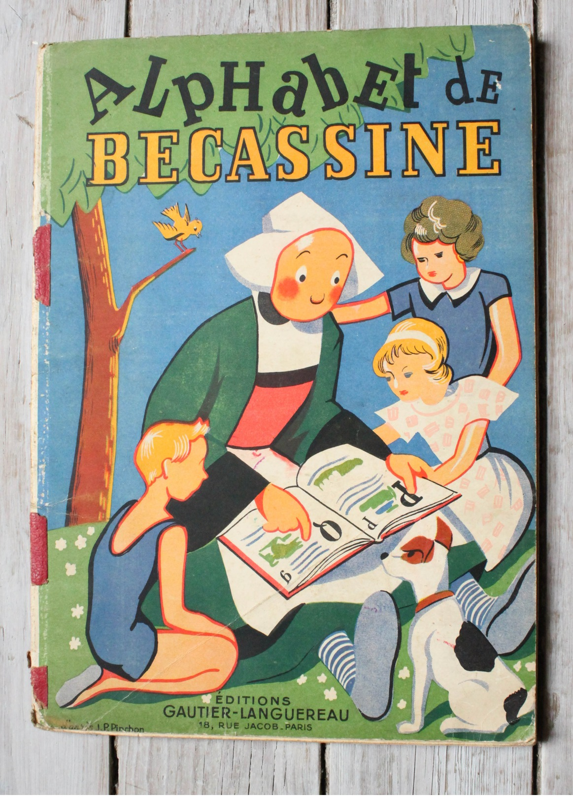 Bande Dessinée "L'alphabet De Bécassine " Réédition 1950 - Pinchon Et Caumery - Edi.Gautier-Languereau - Autres & Non Classés