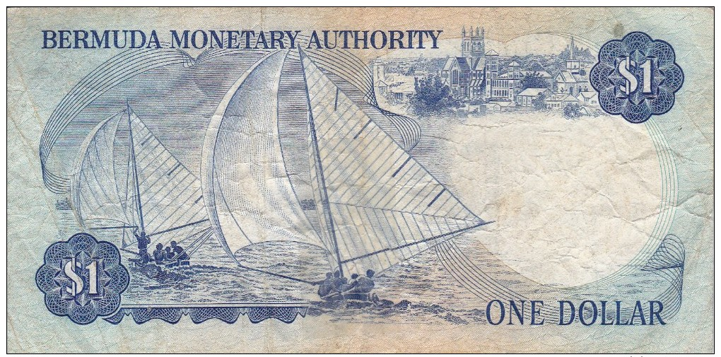 BERMUDE - BILLET DE UN DOLLAR - 1976 - Bermudes