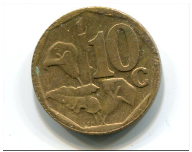 2000 South Africa 10 Cent Coin - South Africa