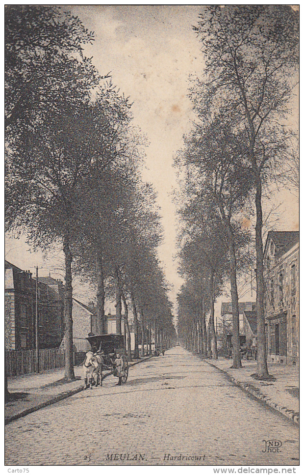 Hardricourt 78 -  Rue Attelage - 1913 - Hardricourt