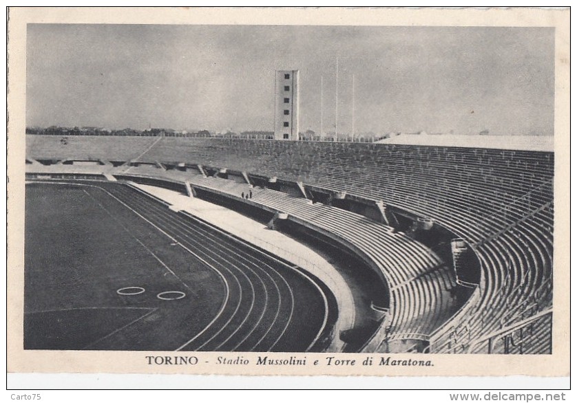 Bâtiments Et Architecture - Stade Mussolini De Turin - Tribunes - Stades