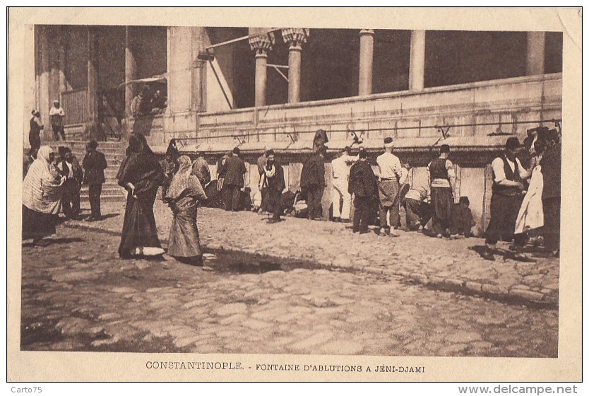 Turquie - Constantinople - Fontaine Ablutions à Jéni-Djami - Turquie