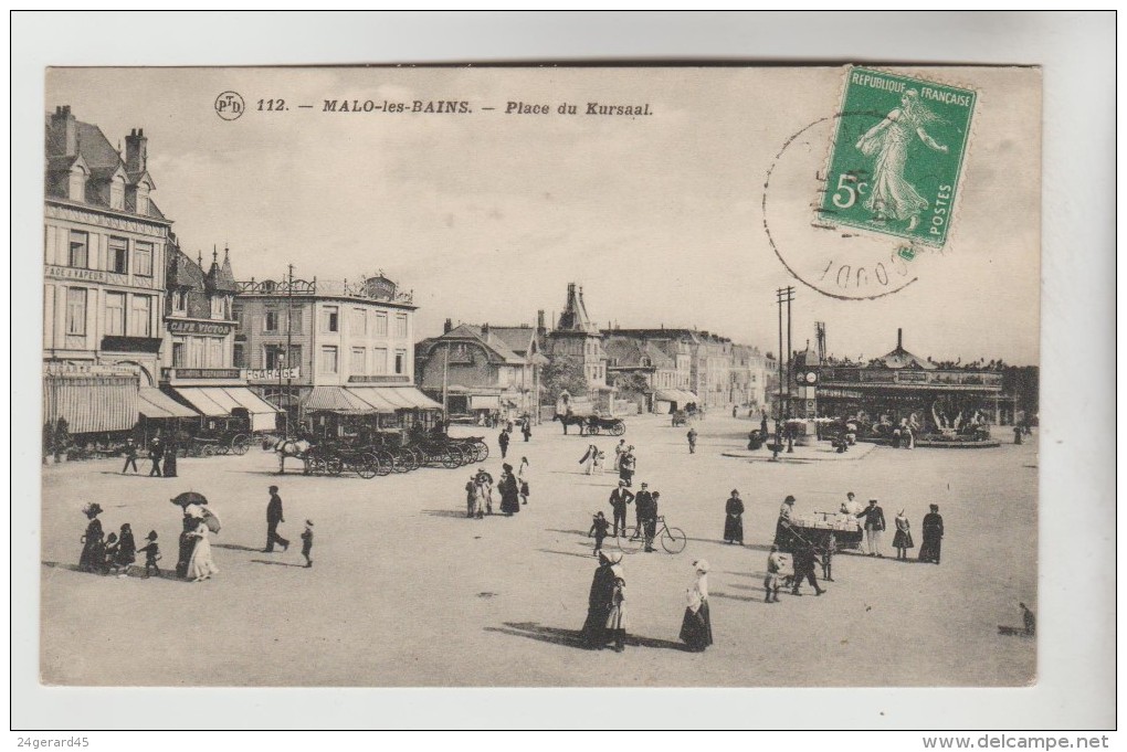 CPA DUNKERQUE (Nord) - MALO LES BAINS : Place Du Kursaal - Dunkerque