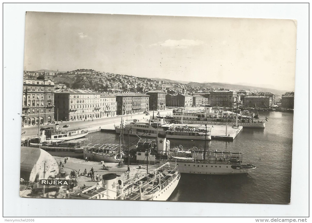 Rijeka Croatie Bateaux Russes 1961 - Transbordadores