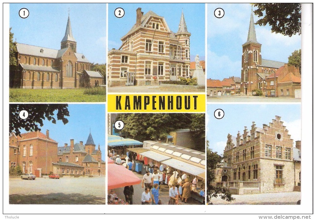 Kampenhout-Meerzicht-Kerk Van Reist-Oud Gemeentehuis-Kerk O.L.V.-St Jozef Rusthuis-Jaarmarkt-Kasteel TerBalkt - Kampenhout
