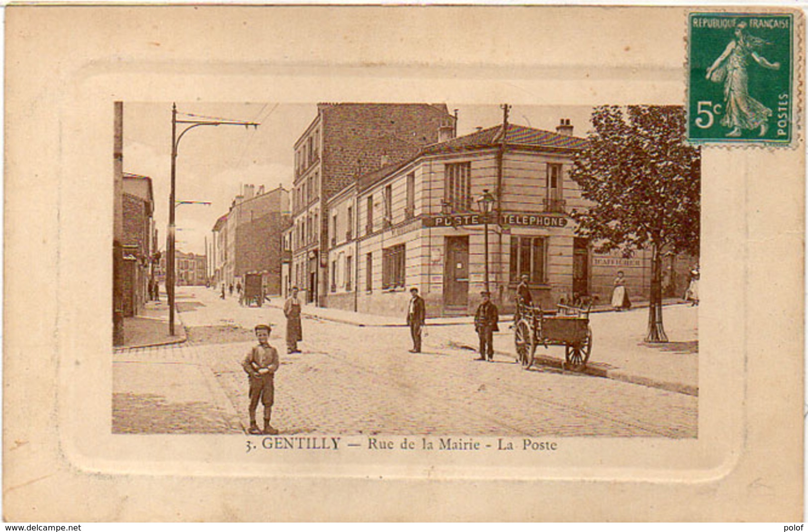 GENTILLY - Rue De La Mairie - La Poste (92711) - Gentilly