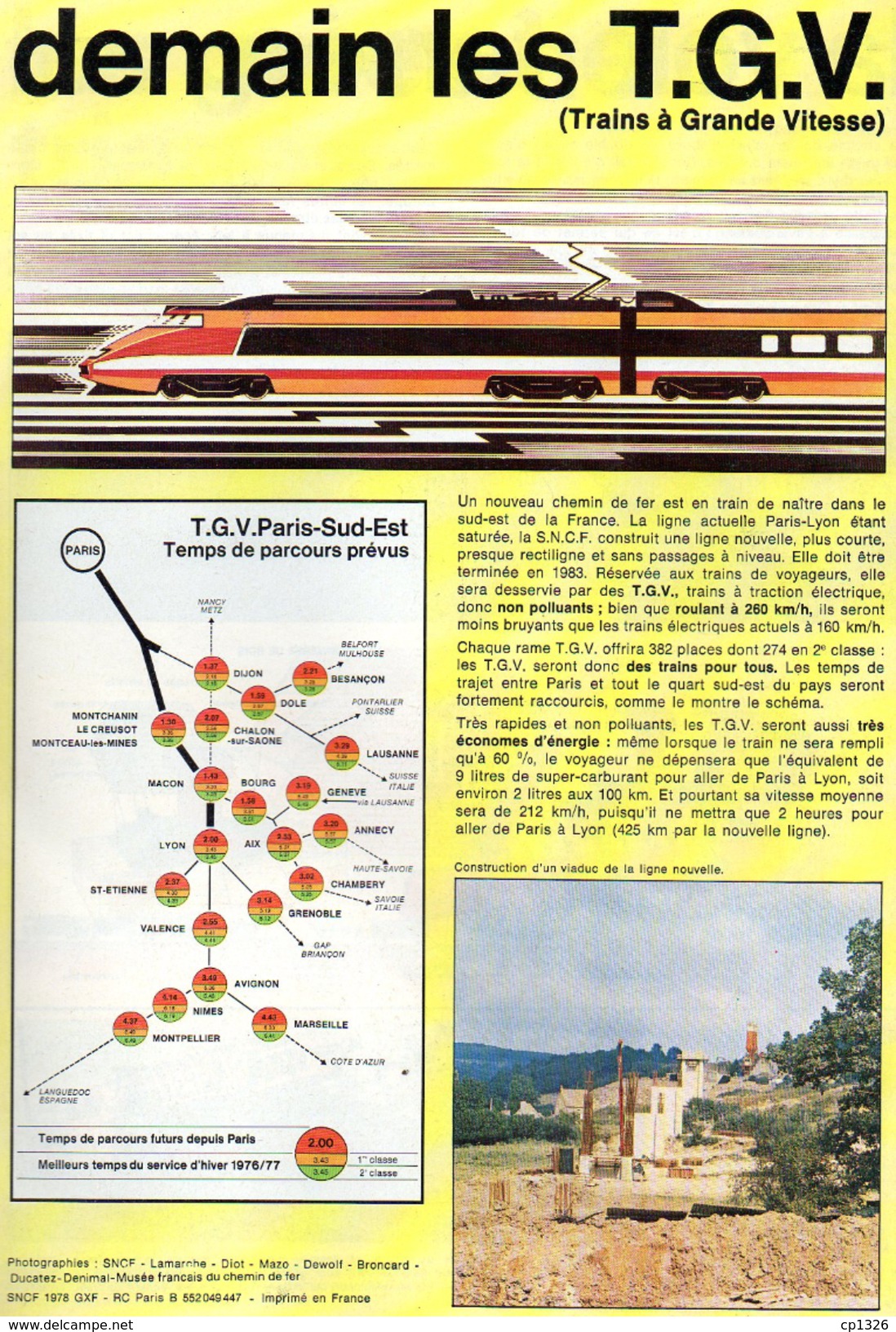 611Or  Magazine Chemins De Fer Français SNCF Histoire Trains Gare Marchandises...en 1978 - Chemin De Fer