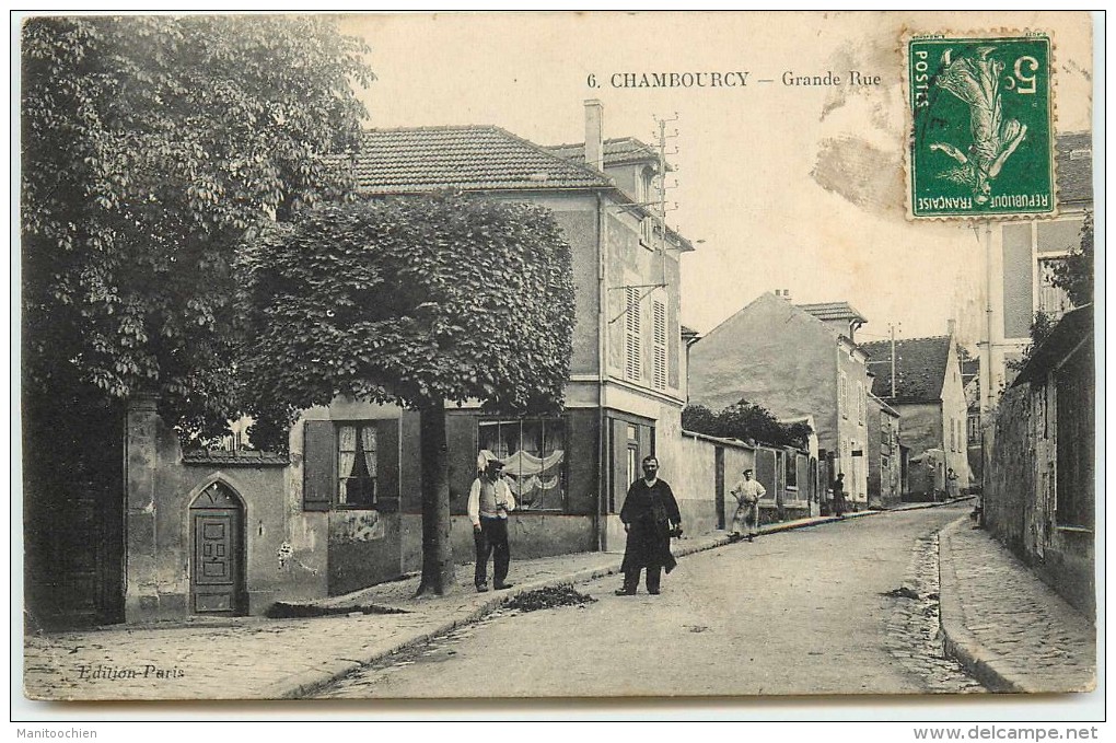 DEP 78 CHAMBOURCY GRANDE RUE - Chambourcy