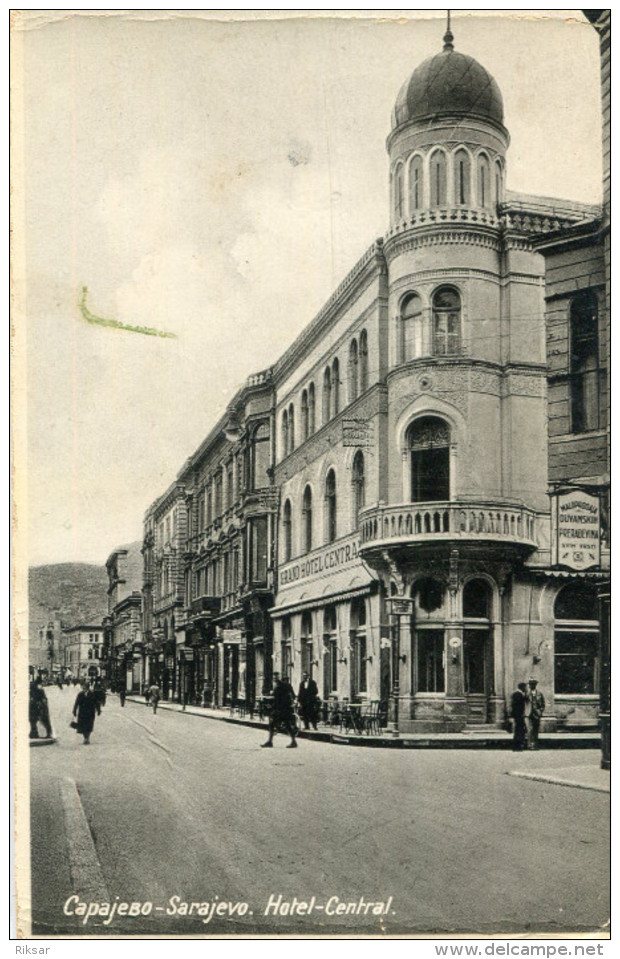 BOSNIE_HERZEGOVINE(SARAJEVO) HOTEL - Bosnie-Herzegovine