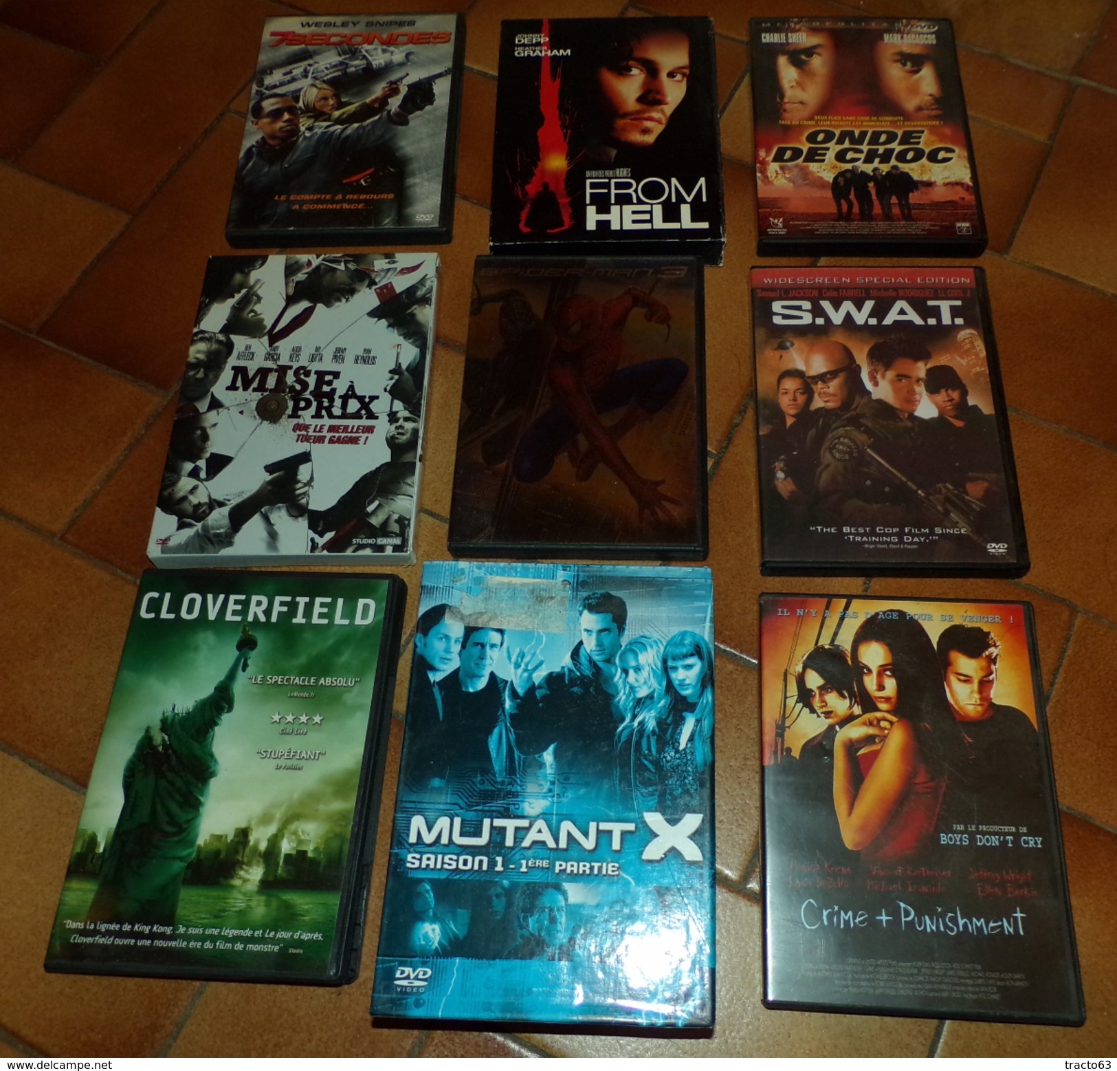LOT 11 DVD MUTANT X 3 DVD SOIT 11 EPISODES ET 8 AUTRES DVD VOIR PHOTO . . POUR TOUT RENSEIGNEMENT ME CONTACTER. REGARDEZ - Collections & Sets