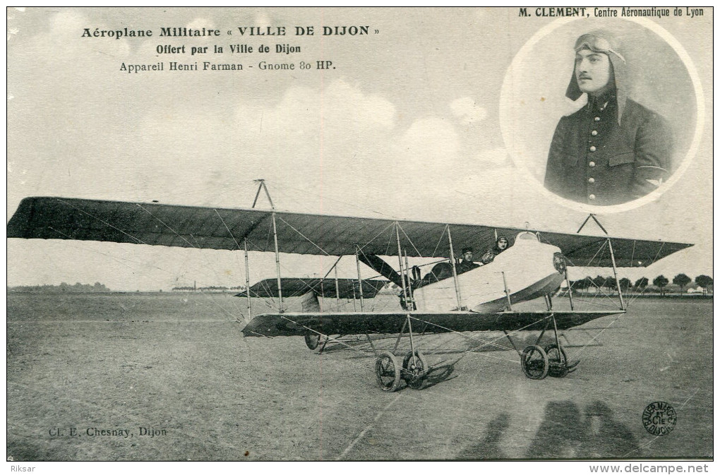 AVIATION(DIJON) - 1914-1918: 1st War