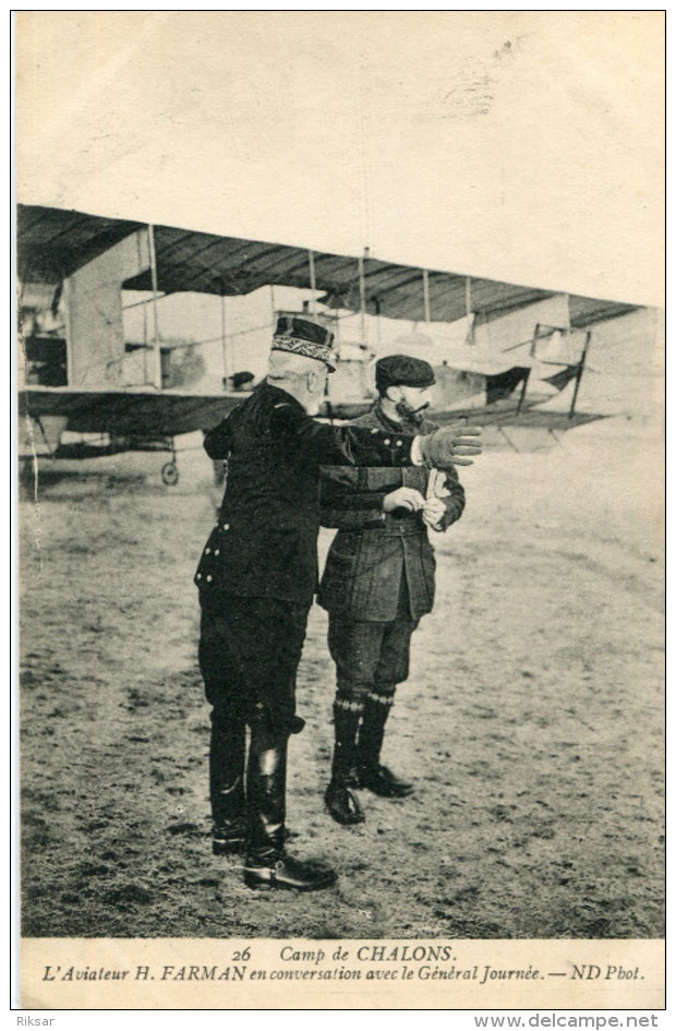 AVIATION(CHALONS) - 1914-1918: 1ère Guerre