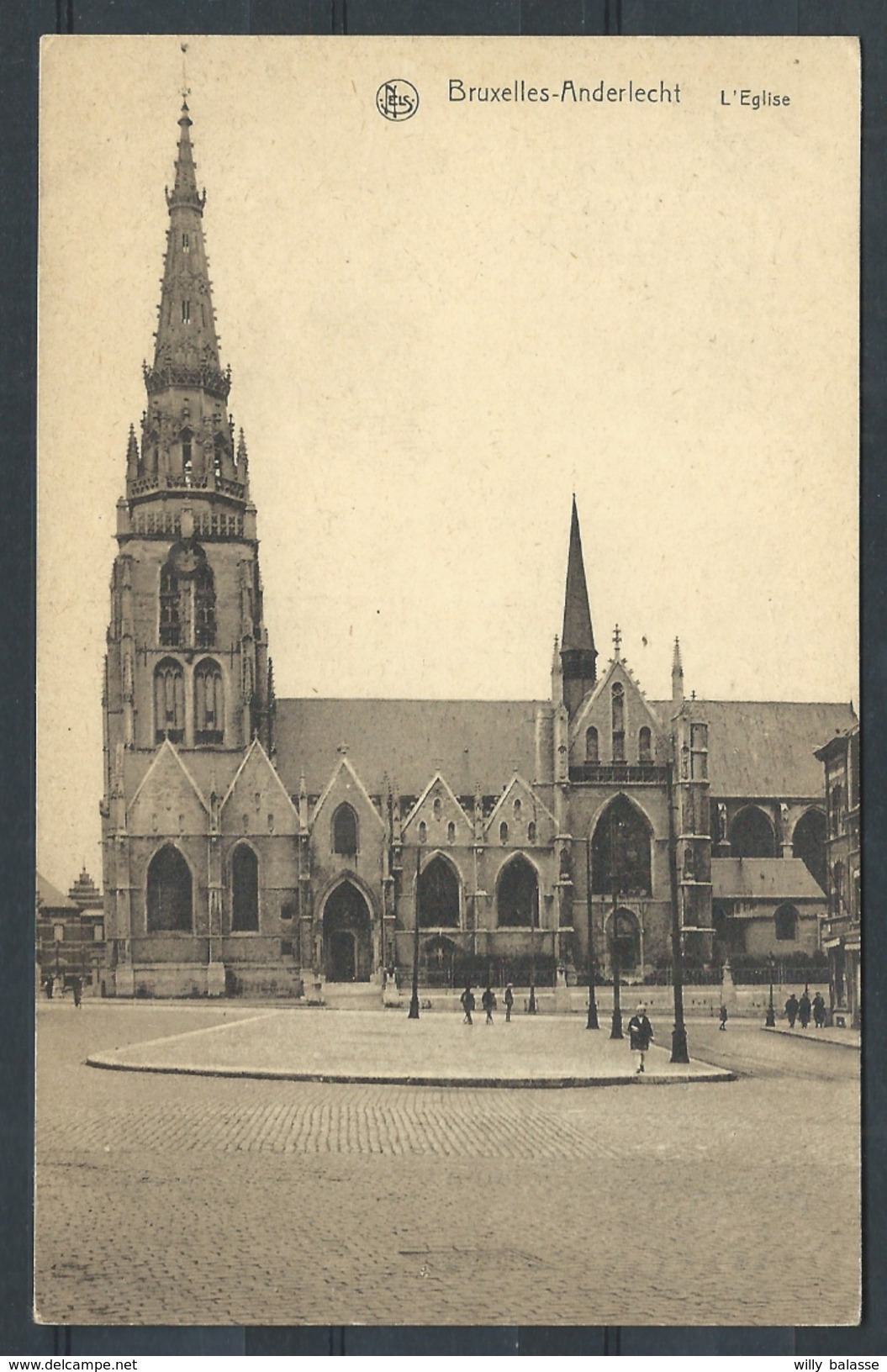 +++ CPA - Bruxelles - ANDERLECHT - L'Eglise - Nels - E.Thill Série 1 N° 126// - Anderlecht